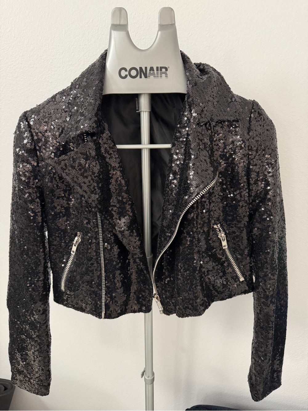 Forever 21 Moto Jacket - Black size small - Picture 4 of 4